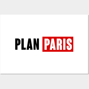 Plan Paris Posters and Art